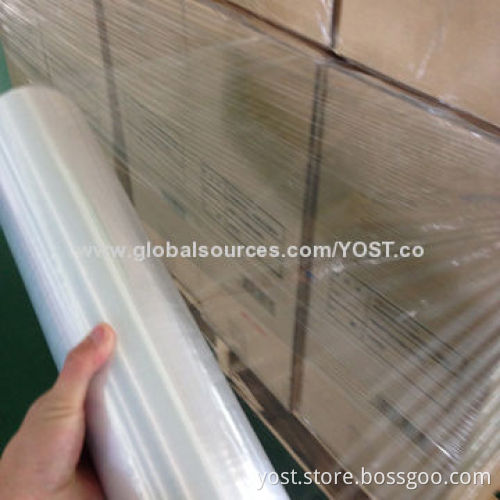 New arrival plastic stretch film with various specifications, BSCI, EXXON MOBIL